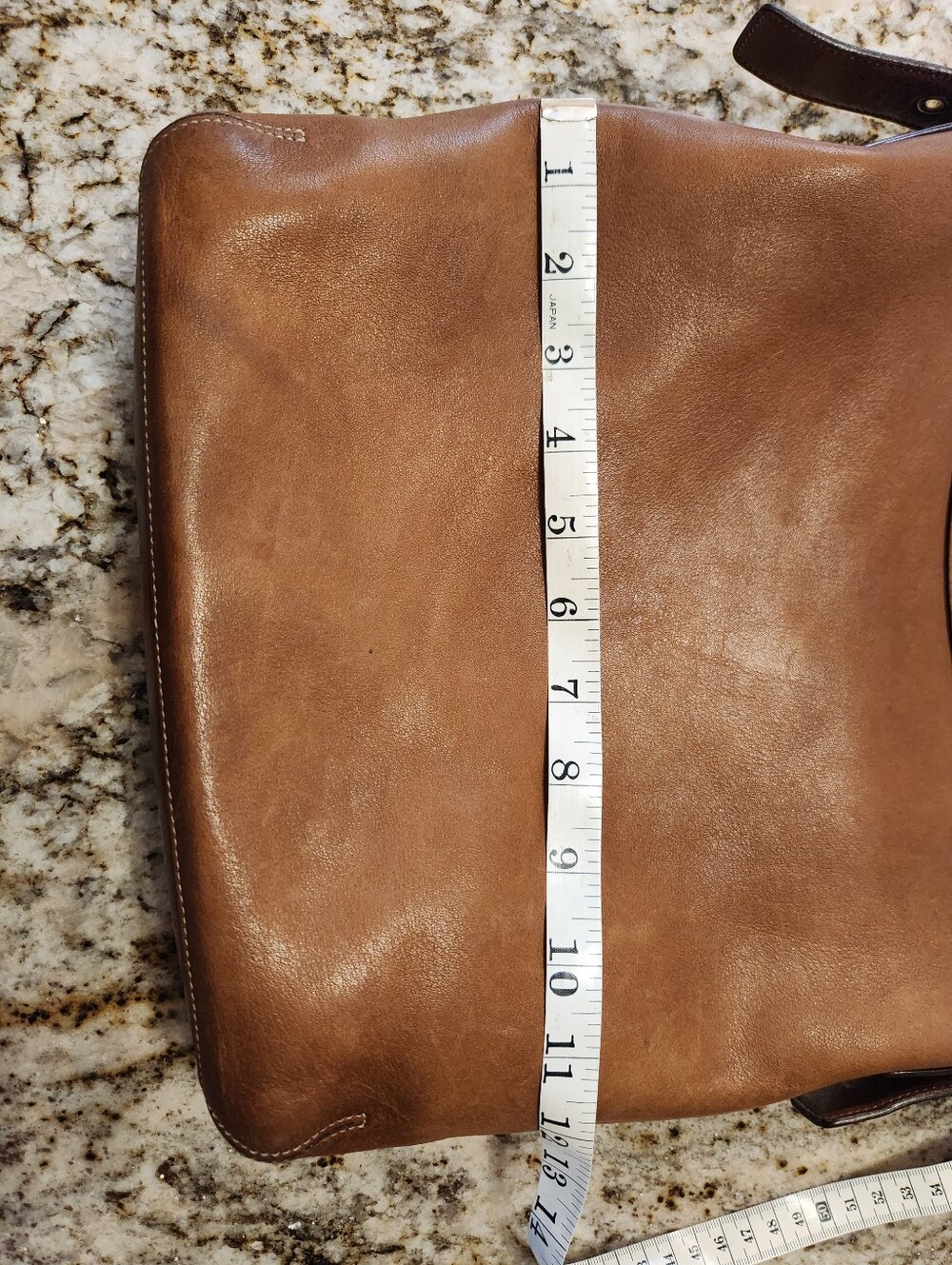 Vintage Coach Handbag #9325 'Legacy Leather Retro Medium Slim Duffel Sac' Tan - Picture 14 of 14